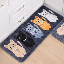 CAT PRINT WELCOME FLOOR MAT