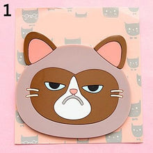 CUTE CAT PATTERN SILICONE COASTER