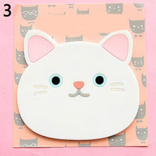 CUTE CAT PATTERN SILICONE COASTER