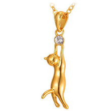 CUTE CAT NECKLACE & PENDANT