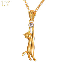 CUTE CAT NECKLACE & PENDANT