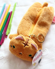 CUTE VARIED COLOR CAT PENCIL CANVAS CASE