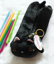CUTE VARIED COLOR CAT PENCIL CANVAS CASE