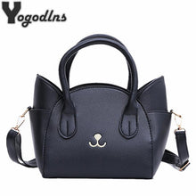 DESIGNER LEATHER CAT EAR & WHISKERS BACKPACK